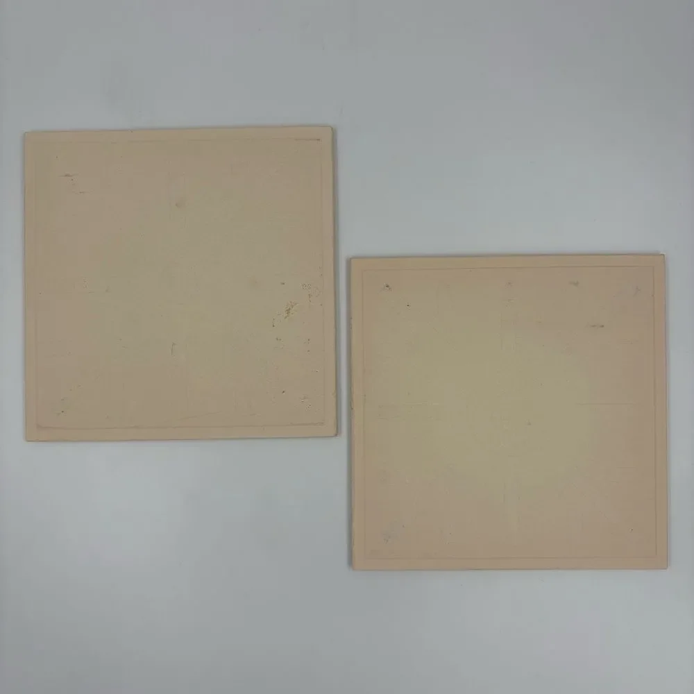 Vintage Azupal Pombal Fruit and Vegetable Carrot and Strawberry Ceramic‎ Tiles